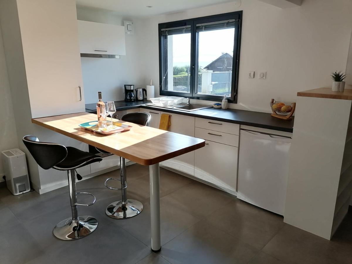 Les Vignes Apartment Villaz ภายนอก รูปภาพ